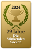 2024  29 Jahre  Die Stinkenden Socken